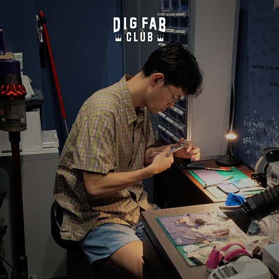 DIG FAB CLUB 매장 사진
