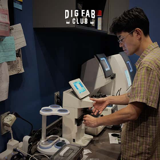 DIG FAB CLUB 매장 사진
