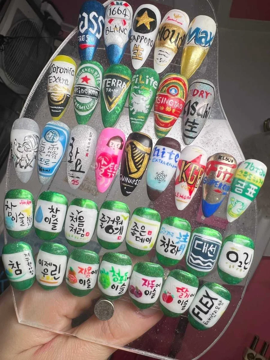 키티네일 네일 디자인 샘플